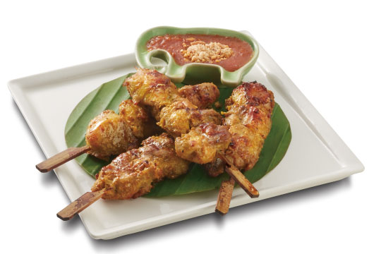 Grilled Chicken with Satay Sauce