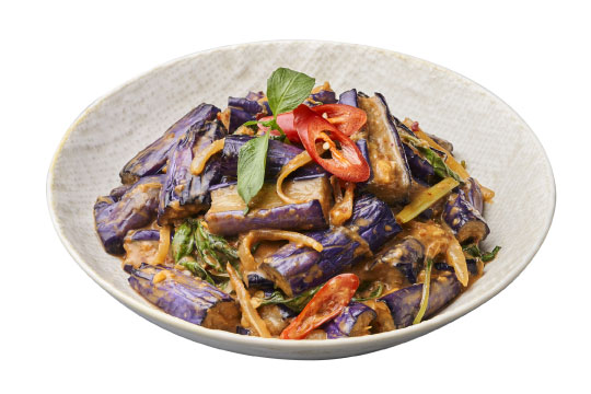 Stir-fried Eggplant with Thai Sauce