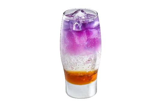 Lemon Soda with Butterfly Pea