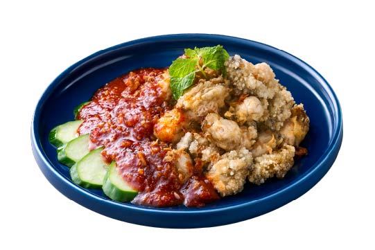 Spicy and Sour Crispy Oysters