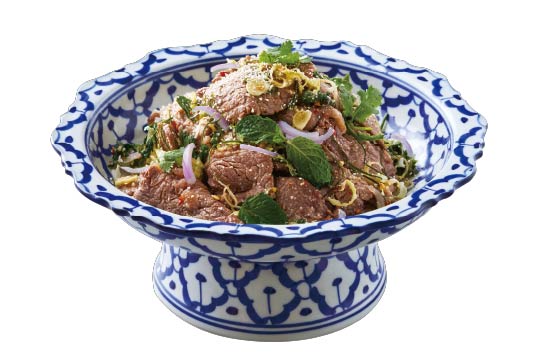Pan-fried Beef Salad