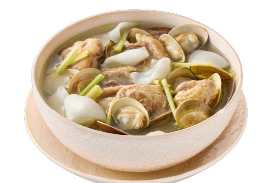 香茅椰肉蛤蜊雞湯