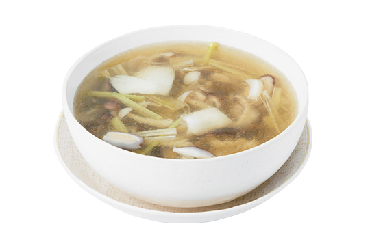 香茅椰肉野菇湯