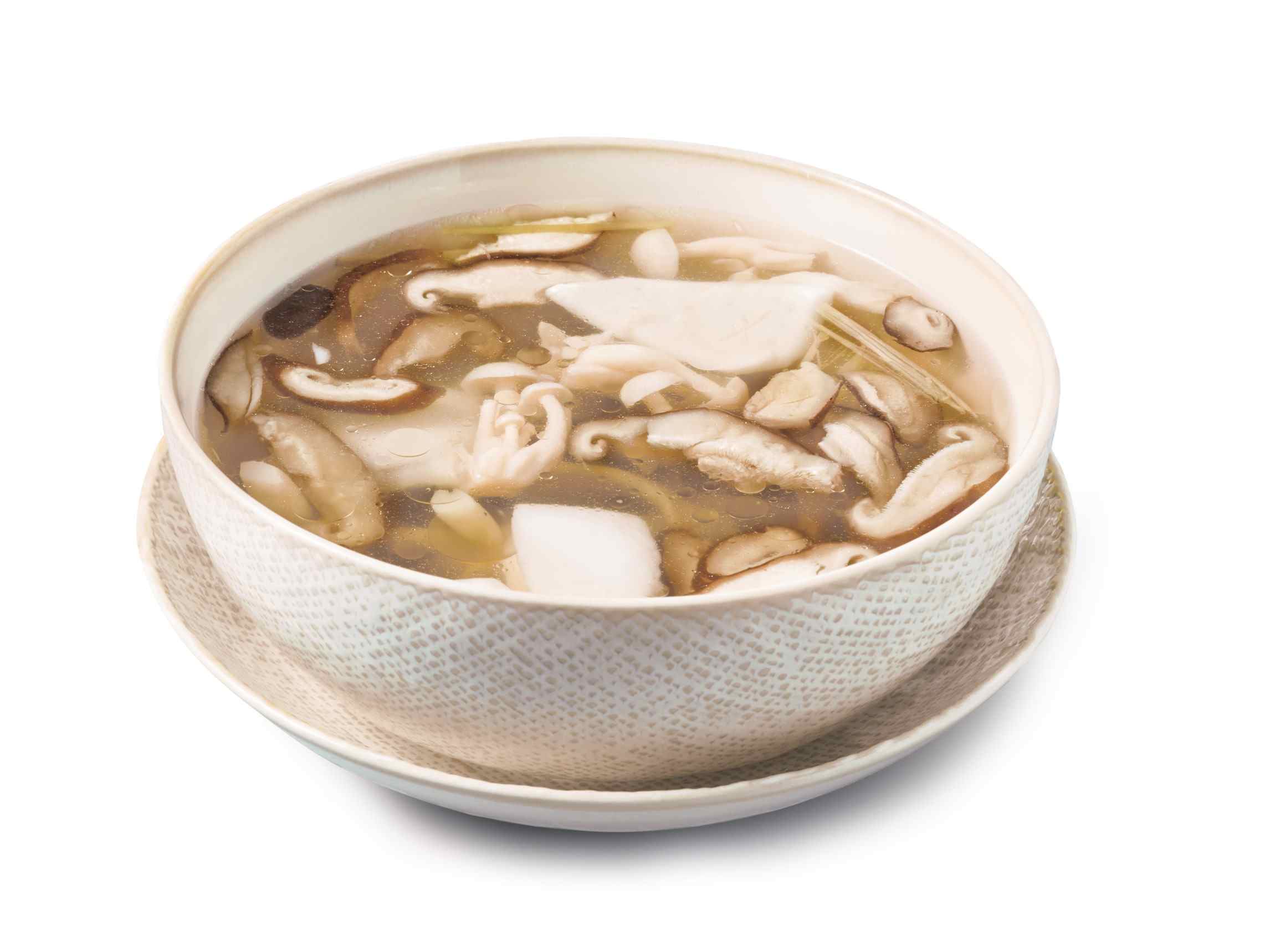 香茅椰肉野菇湯